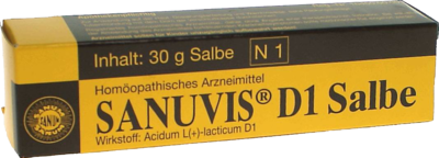 SANUM-KEHLBECK GmbH & Co. KG SANUVIS D 1 Salbe 30 g 03690040