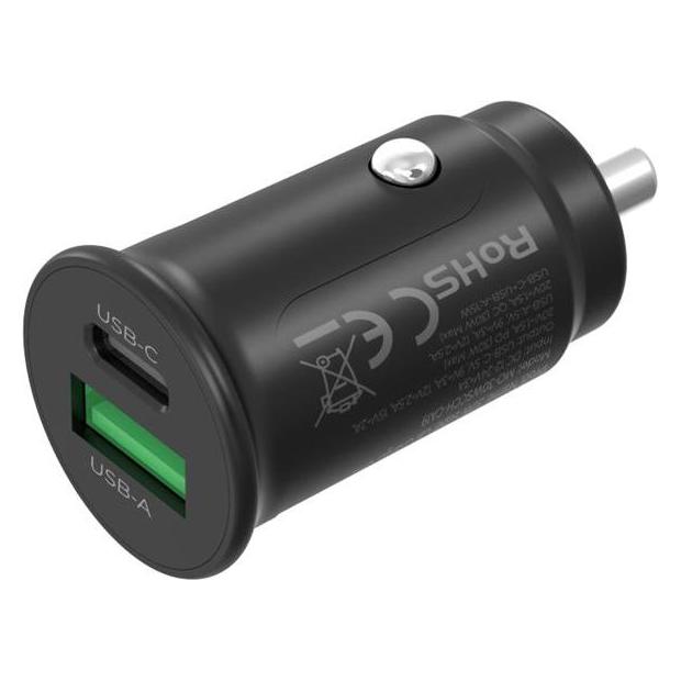 Mobile Origin 30W Super Car Charger CA19 - USB-C - USB-A (MO-30WSCCH-CA19)