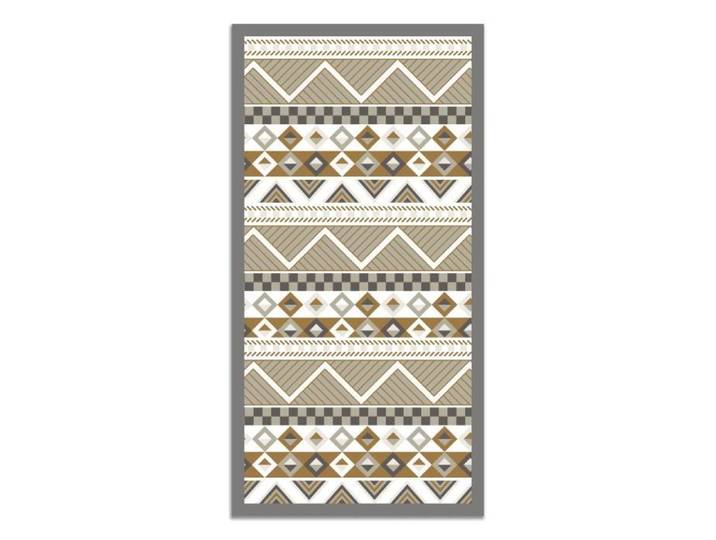 Tapis Vinyle - Panorama - Aztèque - Orange - 80x300 cm - Résistant et Élégant