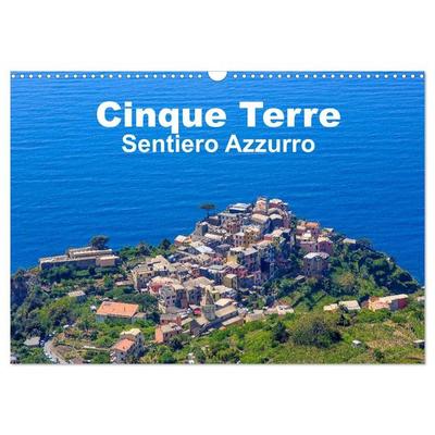Cinque Terre Sentiero Azzurro (Wandkalender 2027 DIN A3 quer), CALVENDO Monatskalender