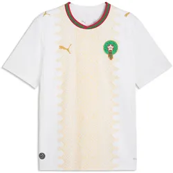PUMA FRMF Marokko Auswärtstrikot WM 2026 Herren 02 - PUMA white/victory gold M