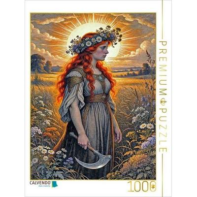 CALVENDO Puzzle Die Braut der Sonnenwende | 1000 Teile Lege-Größe 64x48cm Foto-Puzzle für glückliche Stunden