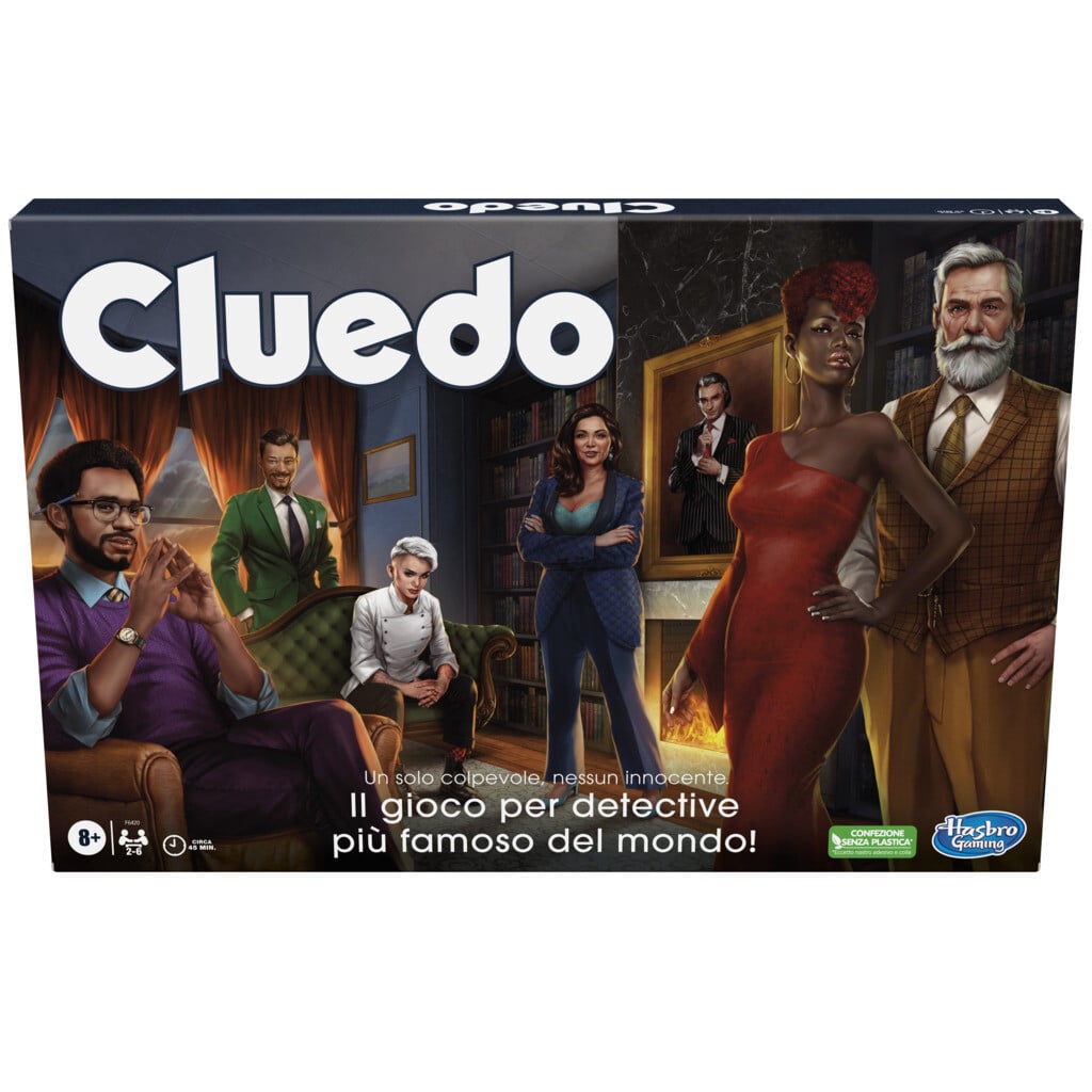 Hasbro Gaming Cluedo Classic Bordspel voor de hele familie