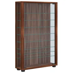 Vitrine Lumo Mini Nussbaumfarben