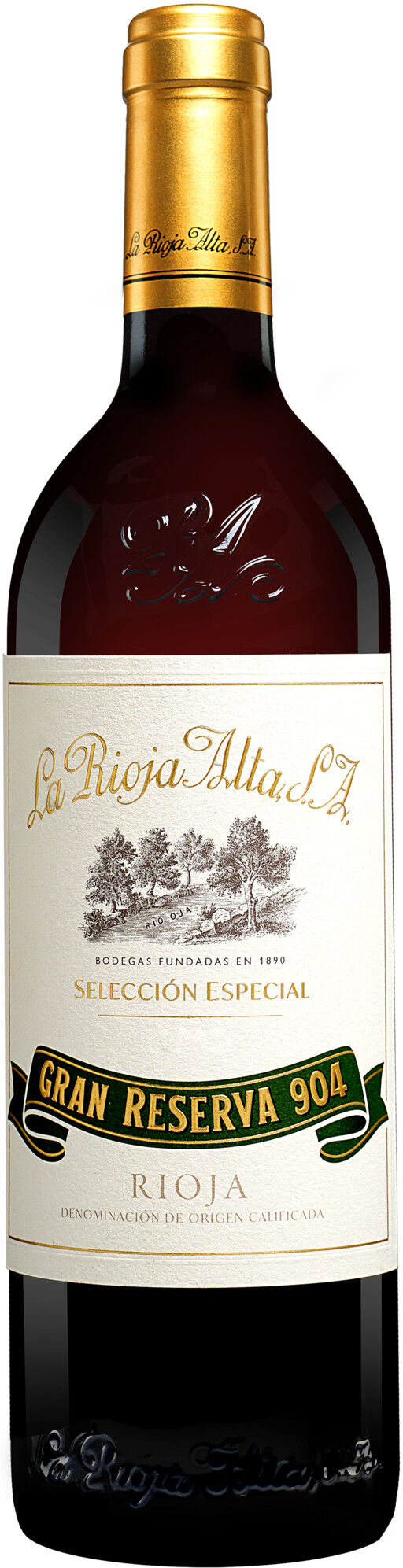La Rioja Alta »904« Gran Reserva 2016 14% Vol. Rotwein Trocken aus Spanien