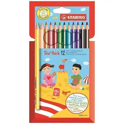 Stabilo, Malstifte, Buntstifte Trio Tick Bunt (6 Stück) (6x)