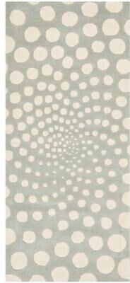 SAFAVIEH Soho Handmade Abstract Dots N.Z. Wool Area Rug