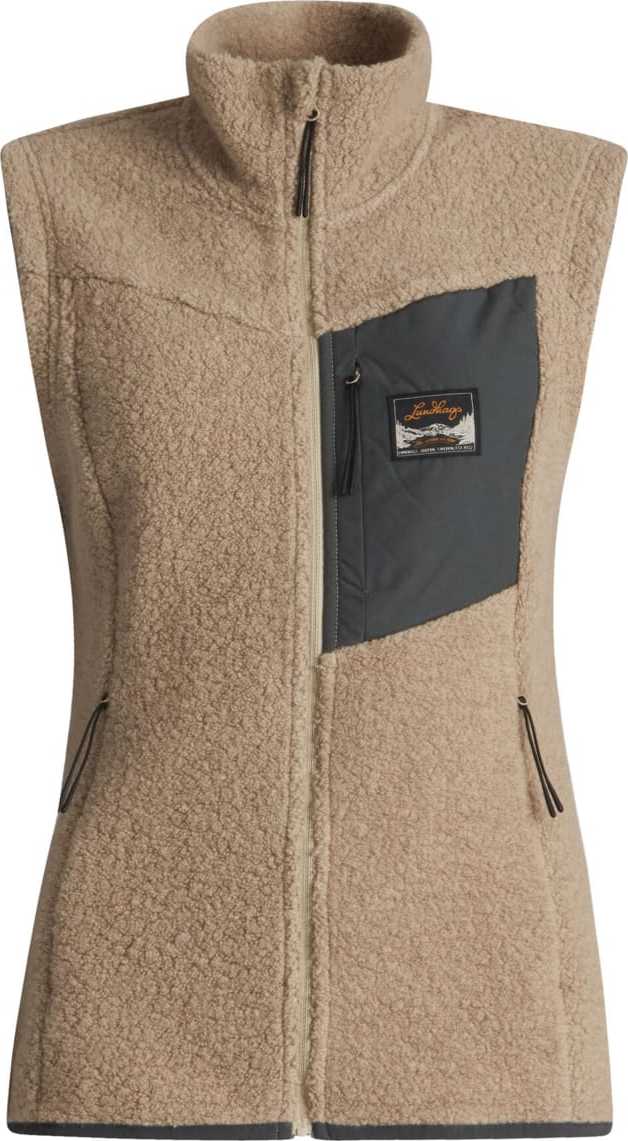 Lundhags Women's Flok Wool Pile Vest Sand S