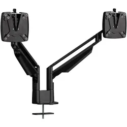 Novus Monitortragearm 2tlg. Monitortragearm 2tlg. 990+4018+000 (Tisch, 27", 7 kg), Monitor Halterung, Schwarz