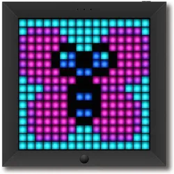 Divoom Pixoo (8.60"), Digitaler Bilderrahmen, Schwarz