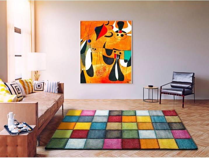 Tapis ATTICGO géométrique 60 x 120 cm MATRIX 22605 multicolore