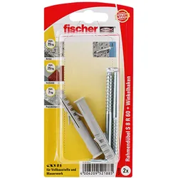Fischer 2x Rahmendübel S 8 RW - 52188