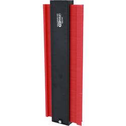 KS Tools 140.2147 Konturen-Lehre, Kunststoff, 280 mm lang
