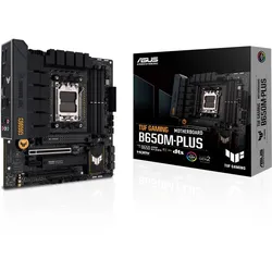 ASUS TUF GAMING B650M-PLUS Mainboard Sockel AMD AM5 Ryzen 7000 micro-ATX PCIe 5.0 DDR5 USB