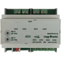 Lingg&amp;Janke KNX Binär Ein/Ausgang BEA4F24-Q