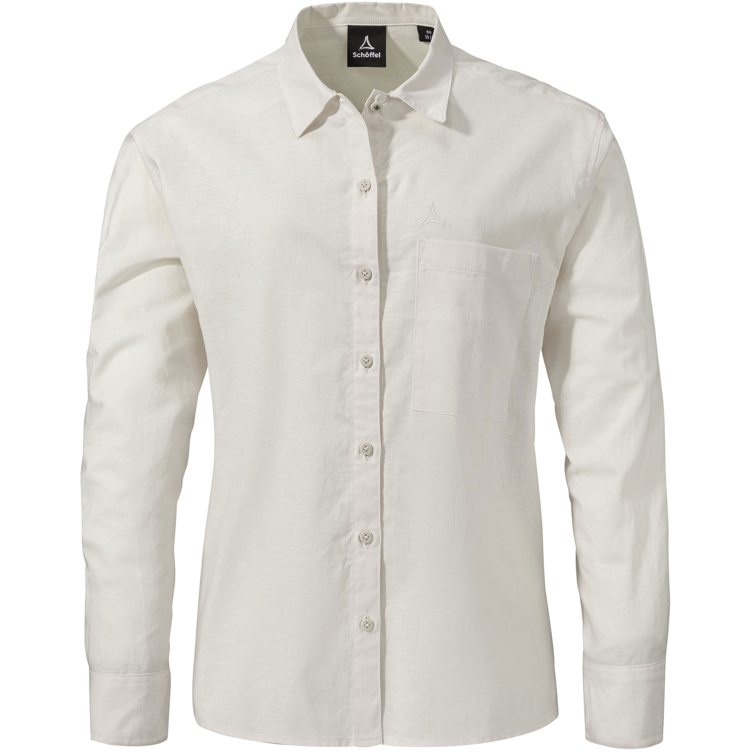 Schöffel Style Chanduy Damen Blusen grau Größe L Camping Elastisch