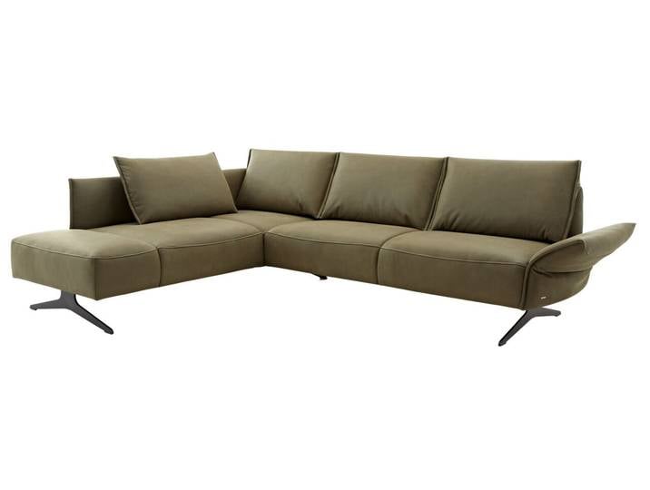 Koinor Ecksofa VINETO, grün, Leder