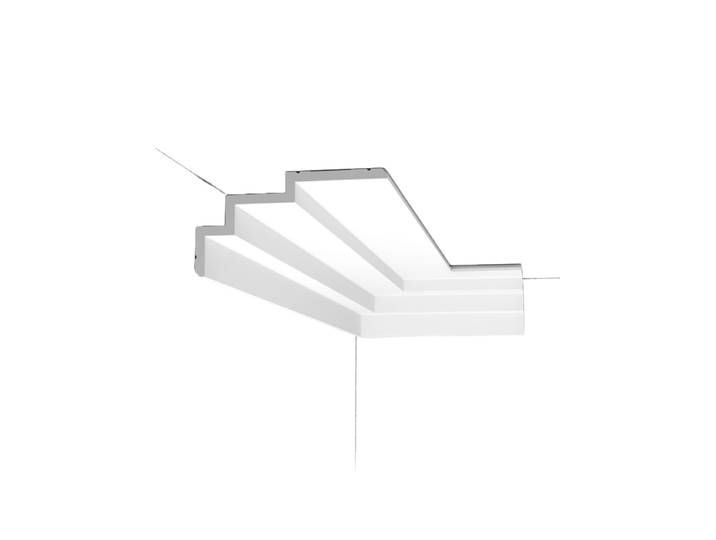 Deko-Stuckleiste „STEPS C 392“ - 200 cm weiss Orac Decor