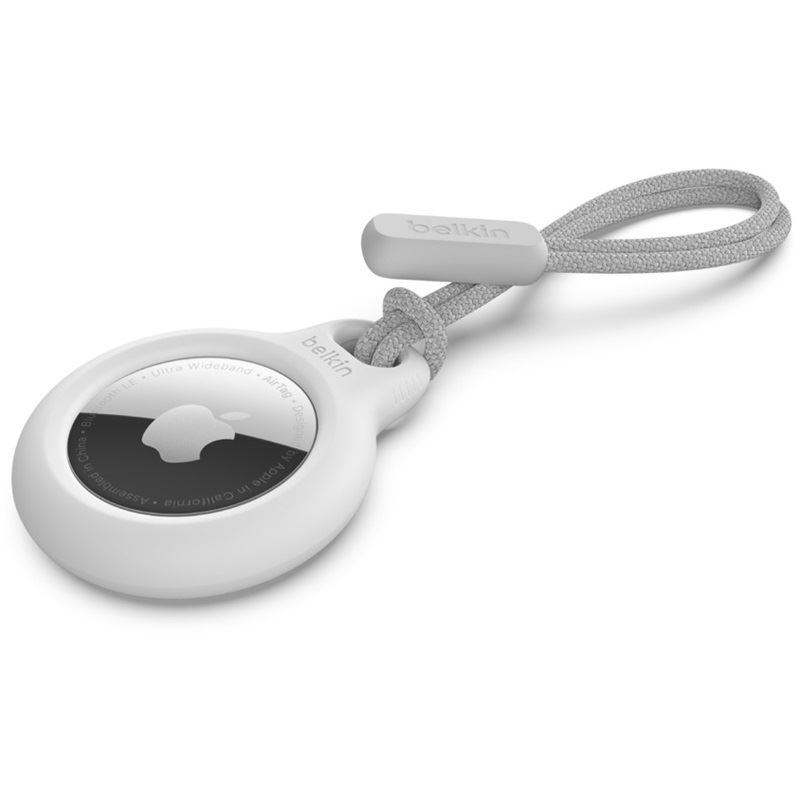 Belkin Secure Holder mit Schlaufe für Apple AirTag, weiss