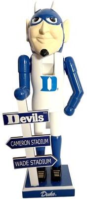 Santa's Workshop "NCAA 12"" Duke Mascot Nutcracker"