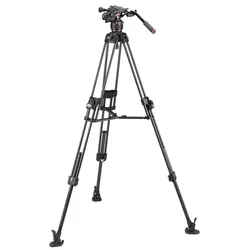Manfrotto Nitrotech 608 mit Stativ 645 Fast Twin