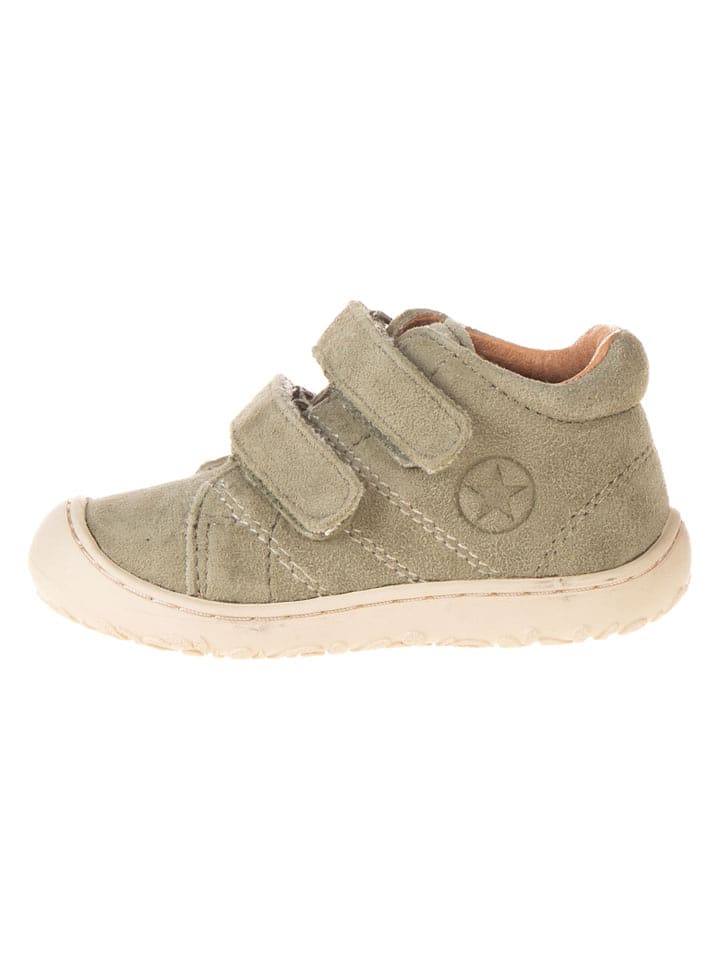 bisgaard Leder-Lauflernschuhe "Hale" in Khaki - 22