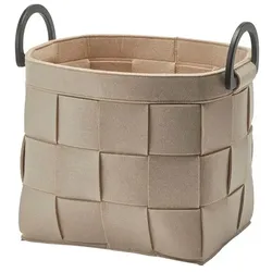 Aquanova Wäschekorb Dix Polyester Beige 31 cm
