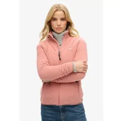 Superdry für Damen. W2012375A Fleece rosa (XL), Lässig, Polyester