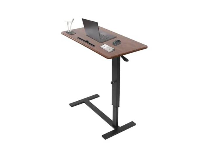 Bollomgy C-Shaped Side Table with USB Port Verstellbare Höhe für ergonomisches Arbeiten – Elegante C-Form mit stabiler Konstruktion