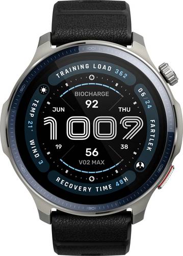Amazfit Balance 2 NFC Smartwatch Schwarz