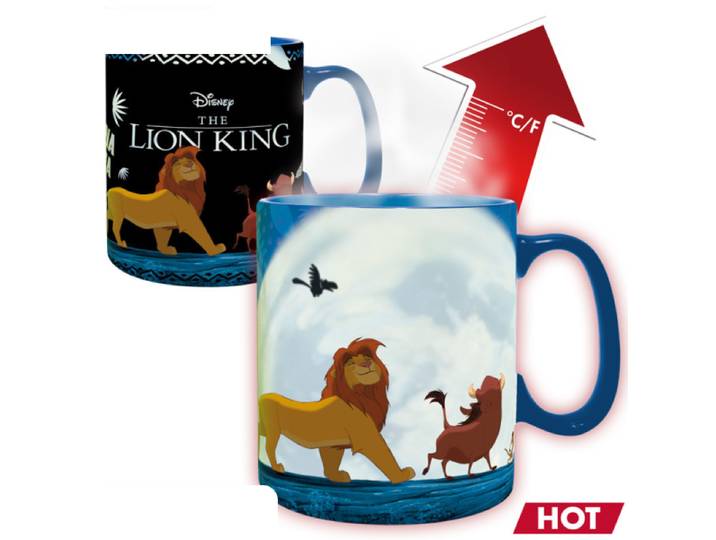 DISNEY - Mug Heat Change - 460 ml - Le Roi Lion