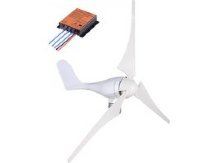 VEVOR Turbine Éolienne 12 V 400W Générateur Éolienne Solaire, Générateur Électrique Éolienne, Résistance Excellente à La Chaleur, pour une utilisation à domicile/une utilisation en bateau / marine