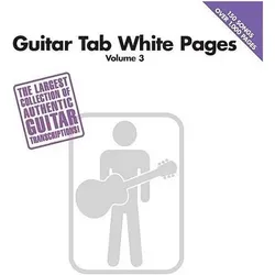 Guitar Tab White Pages Volume 3, Sachbücher