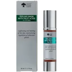 Gesichtsmaske, Green Pharm Cosmetics Maseczka peeling do twarzy z kwasami owocowymi 50ml (50 ml)