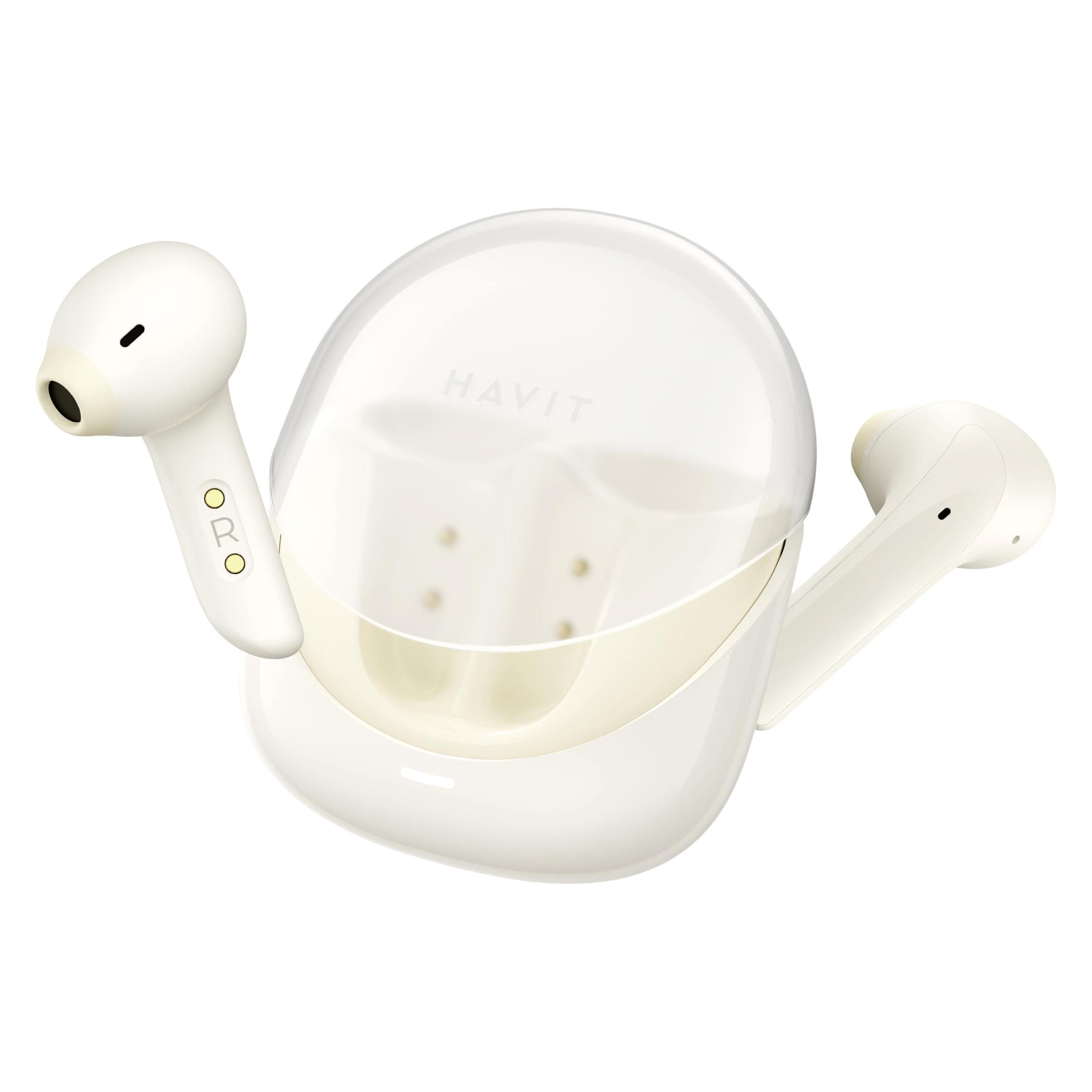 Havit TW974 ModernBuds Bluetooth Kopfhörer (NC, 4.50 h, Kabellos) (TW974(Modern buds))