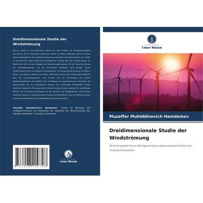 Dreidimensionale Studie der Windströmung, Taschenbuch von Muzaffar Muhiddinovich Hamdamov, Verlag Unser Wissen, 978-620-8-20972-8