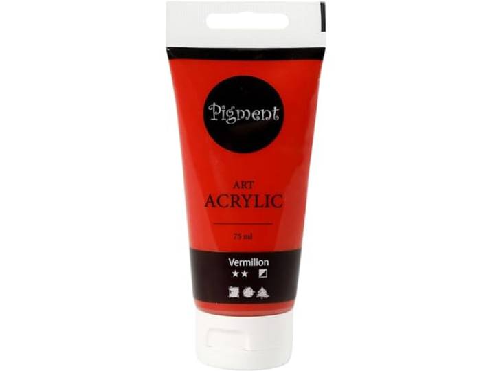 Pigment Art Pigment Art Acrylverf Vermiljoen 75 ml