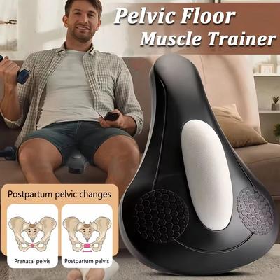 Inspired Living ErgoFit Pelvic Floor Trainer Seat Kegel Trainer & Hip Strengthener For Home Wellness blue