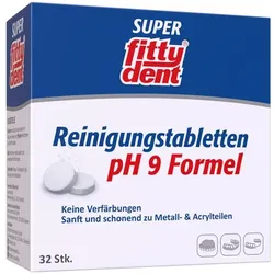 FITTYDENT super Reinigungstabletten 32 St