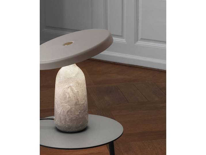 Eddy Tischleuchte Grau - Normann Copenhagen - Wohnzimmer - Metall