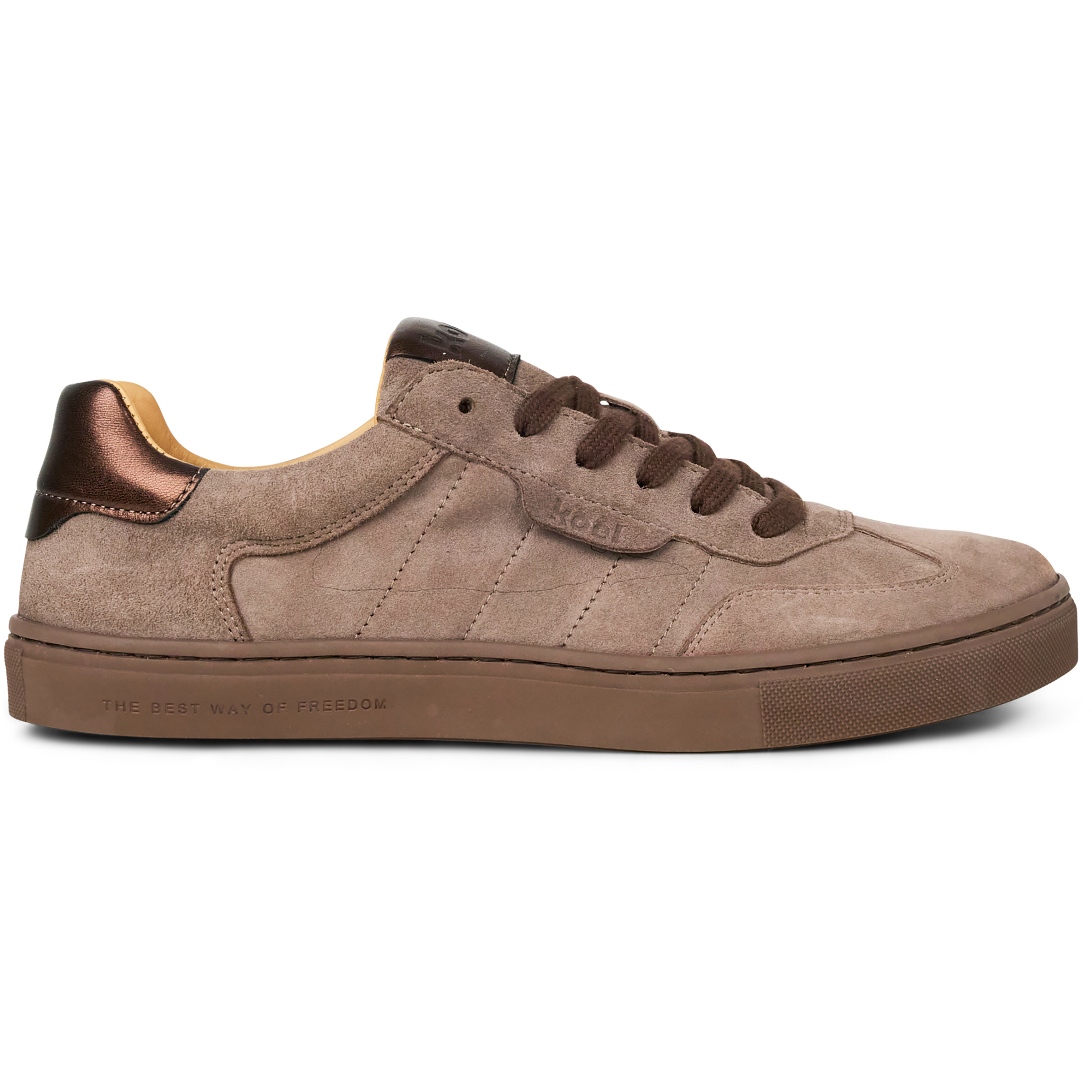 Koel Barefoot Helena Suede Damen Barfußschuhe beige Größe 41 Lifestyle Wasserabweisend