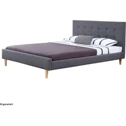 HTI-Living, Bett, Bett 180 x 200 cm Linn (180 x 200 cm)