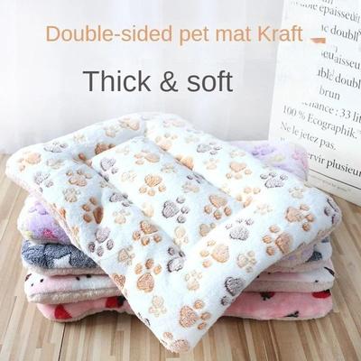 Uplifted Goods Double Sided Plush Pet Sleeping Mat a 48 34cm