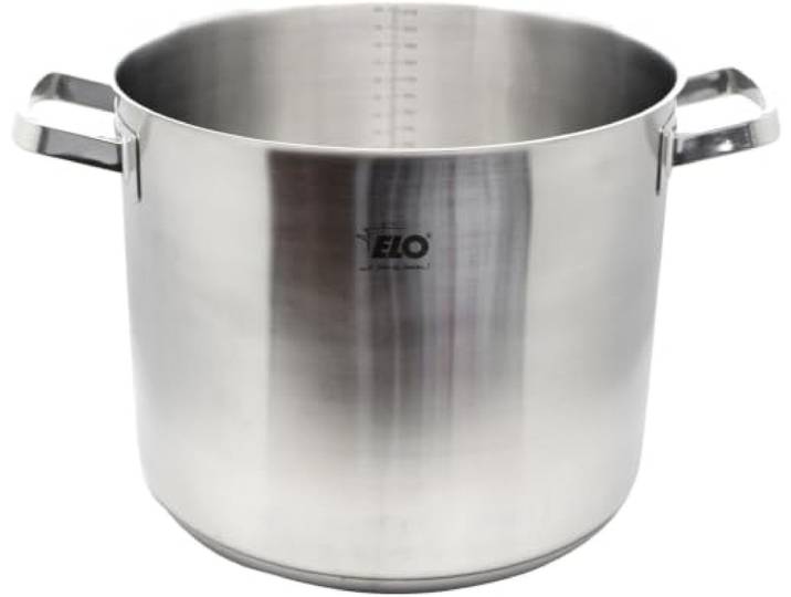 ELO 24628 Suppentopf Profi Cuisine , tiefer Doppelhandtopf, 28 cm
