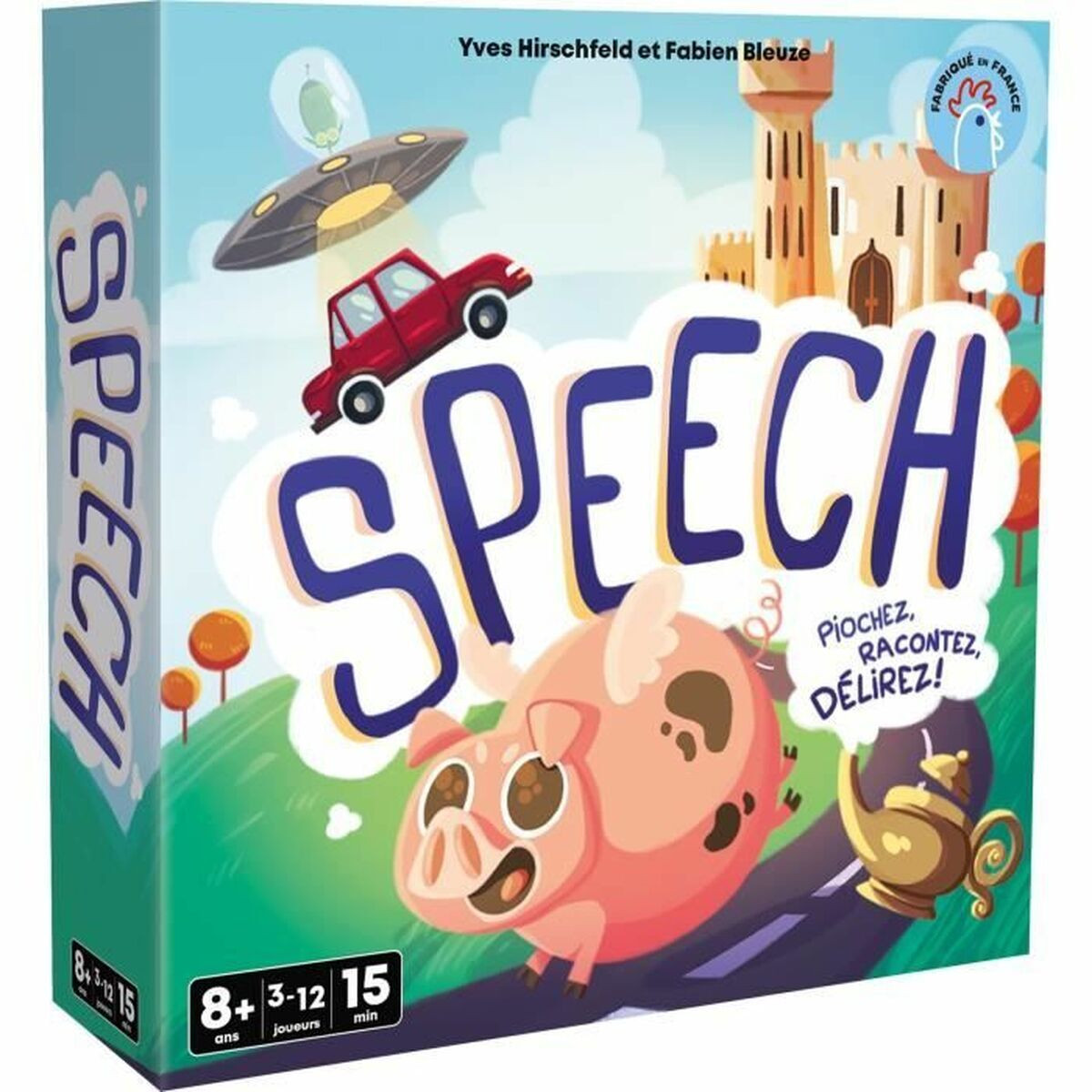 Asmodee Speech Spelbordspel (Frans)