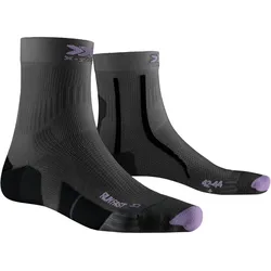 X-SOCKS RUN FAST 4.0 Laufsocken B031 - charcoal/invent lavender 39-41