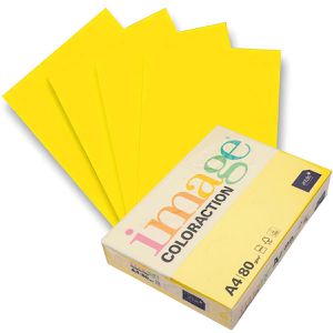 Antalis Kopierpapier Image Coloraction Canary, A4, 80g/qm, kanariengelb, 500 Blatt