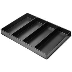 TOOLCRAFT TO-7897167 Einlegeboden PS Herstellerfarbe: Schwarz