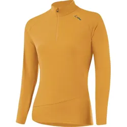 Löffler Damenlangarmshirt Midlayer Eva Rew - orange / 36