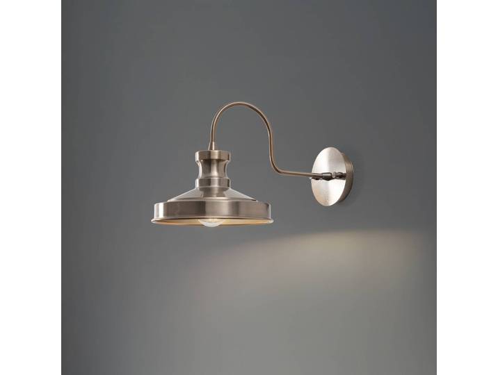 Wandleuchte Berceste Opviq, dimmbar, bronze / altmessing, für Wohn- / Esszimmer, Metall
